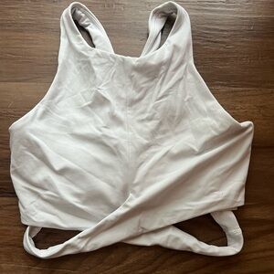 Cropped athletic tank